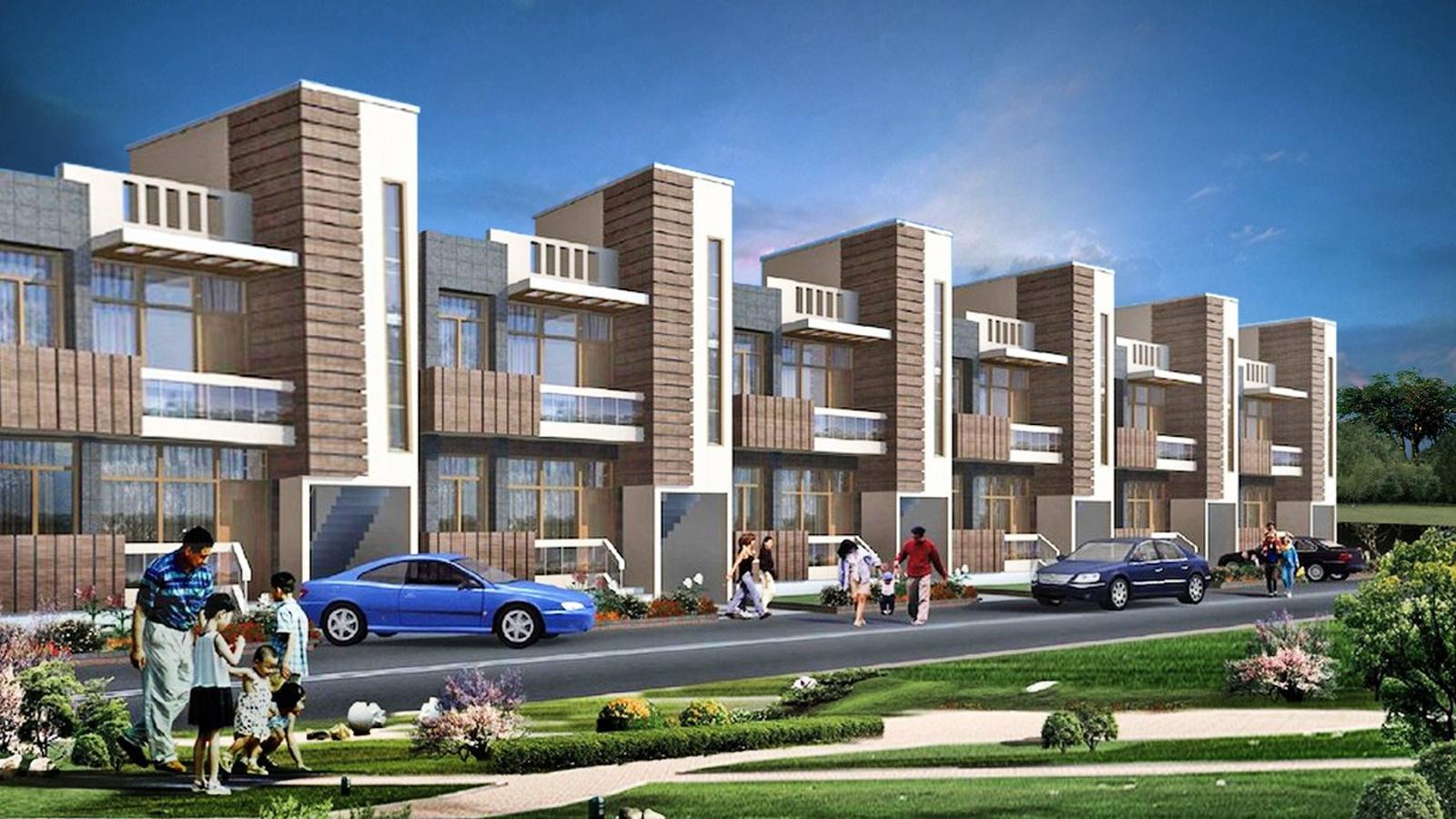  radha-city Elevation