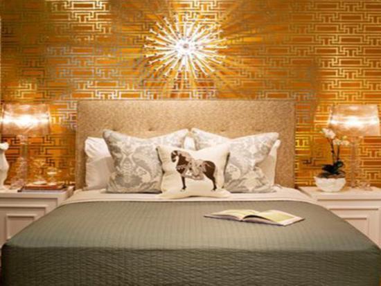  gold Bedroom