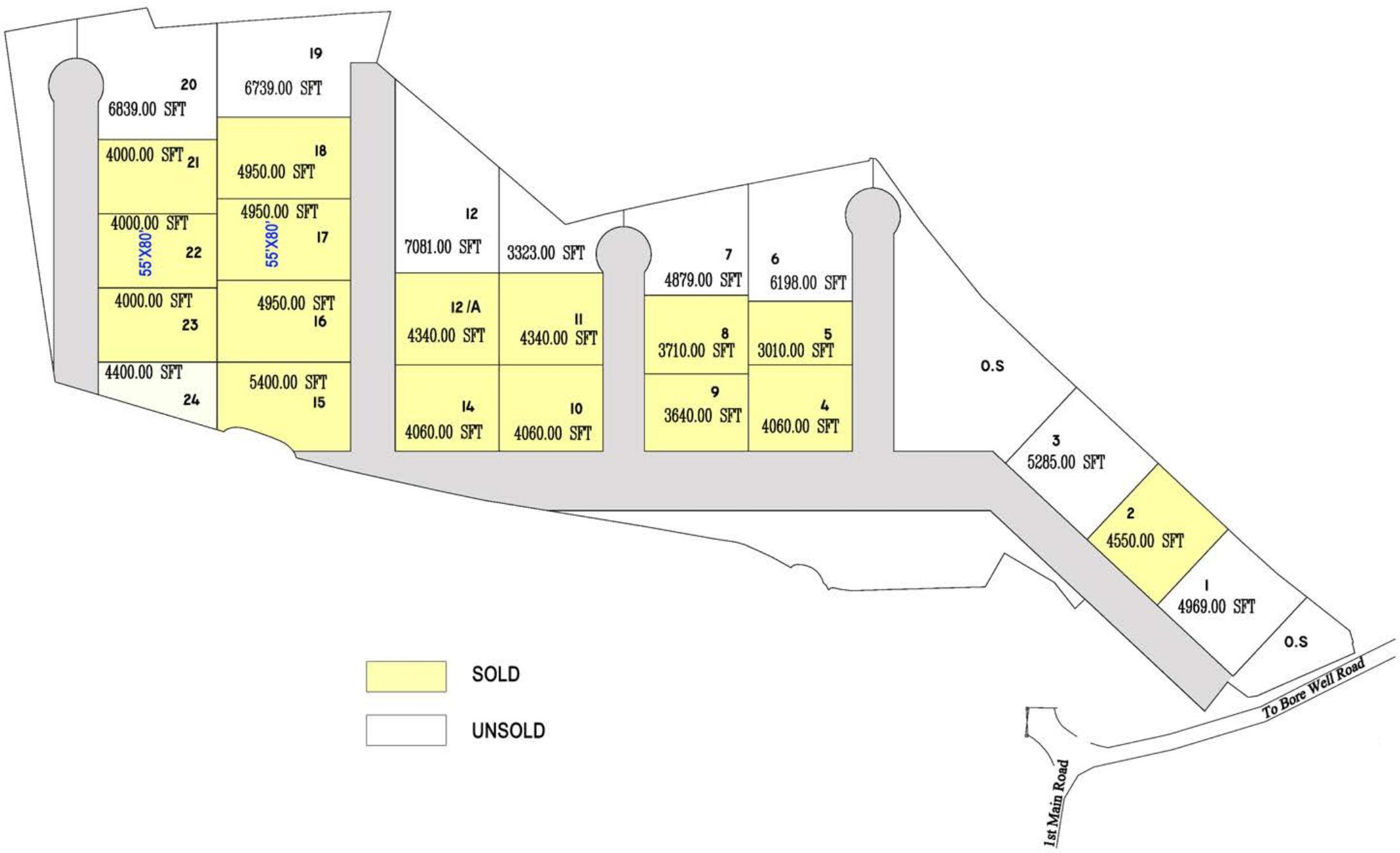 Images for Layout Plan of Adarsh Palm Meadows Annexe
