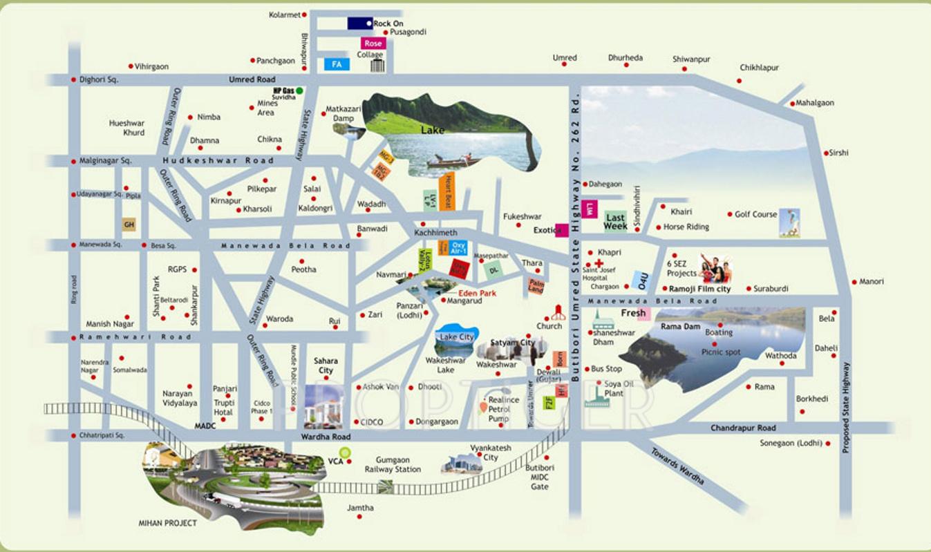 haappy-home-developers lavender Location Plan