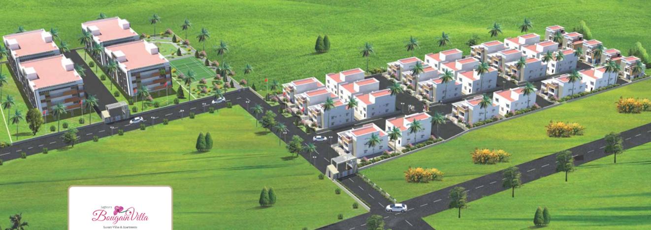 saffron-shelters bougain-villa Layout Plan