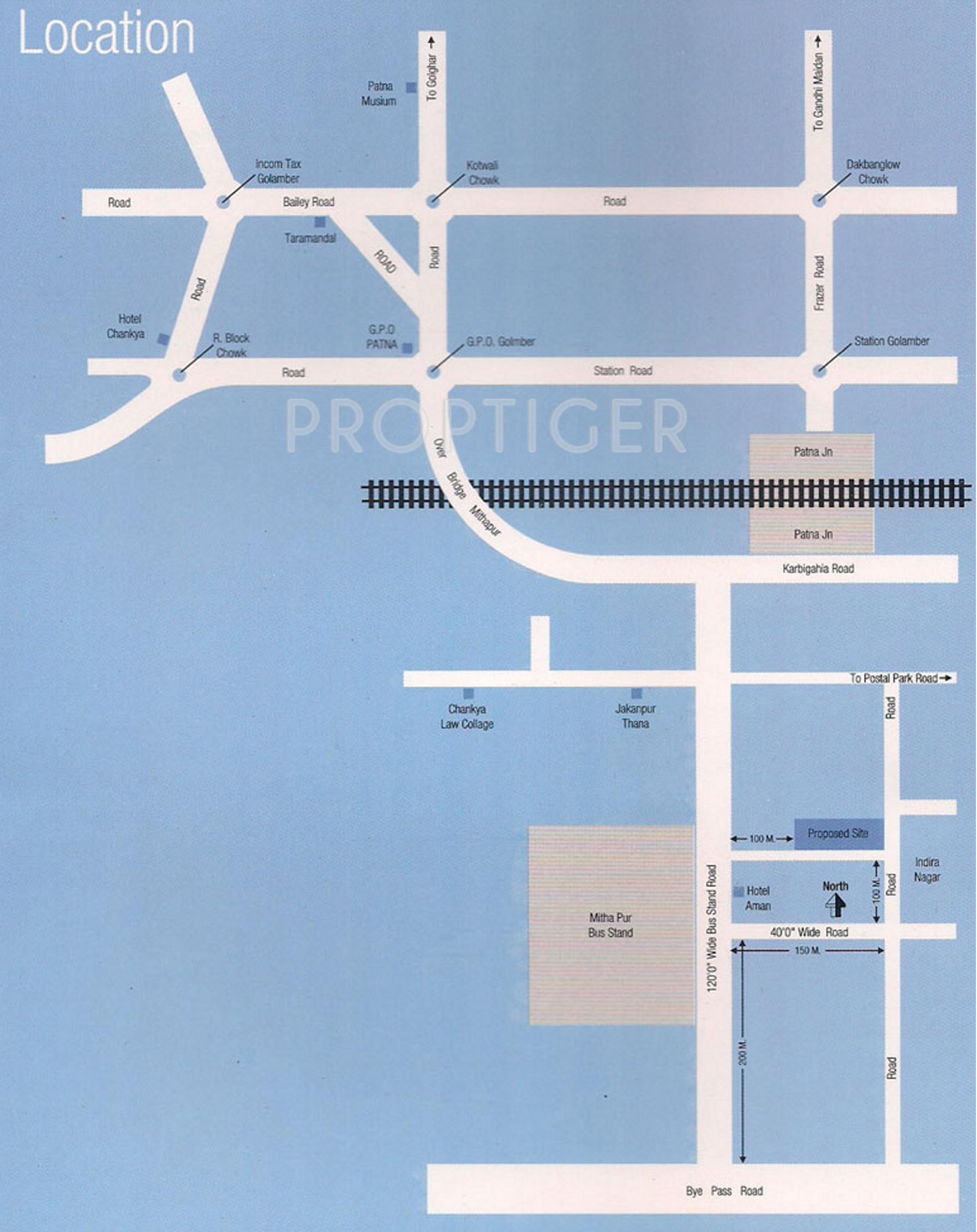 sunrise-sai-developer lakhi-mansion Location Plan