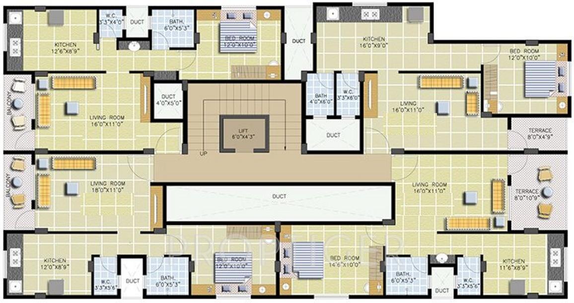 Images for Cluster Plan of Dales Radheya