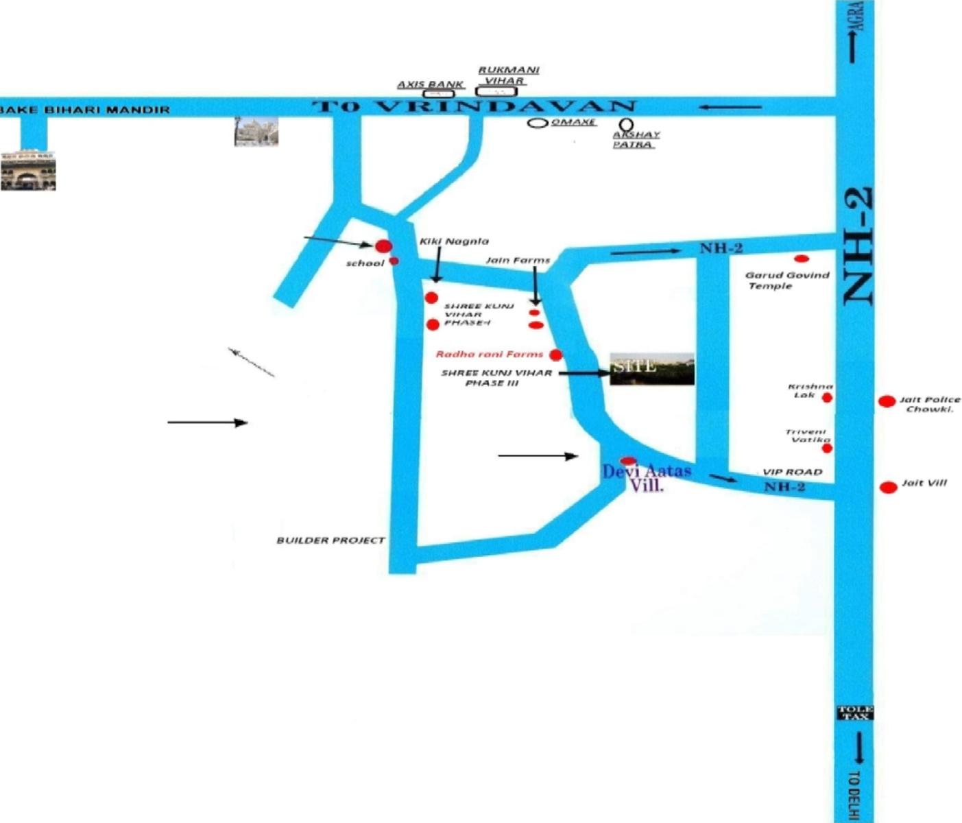 Images for Location Plan of Maurya Shree Kunj Vihar III