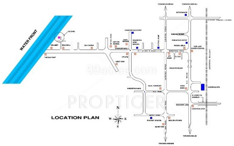 Images for Location Plan of Ahuja Group Oceanic