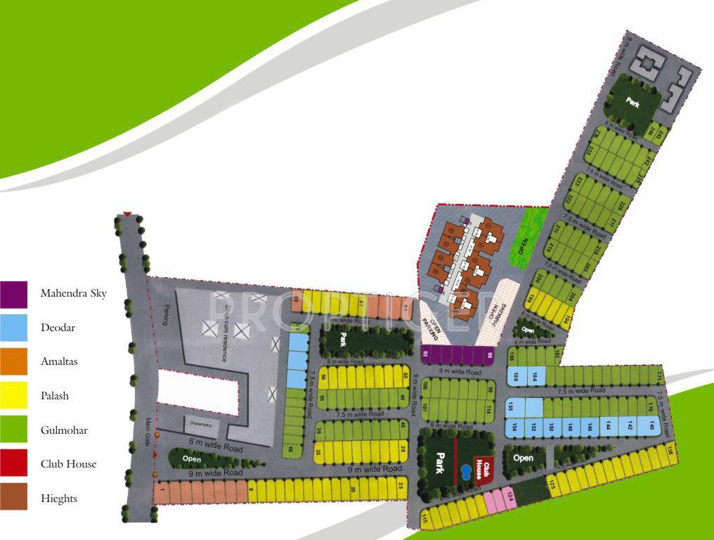 Images for Layout Plan of Mahendra Mahendra Heights