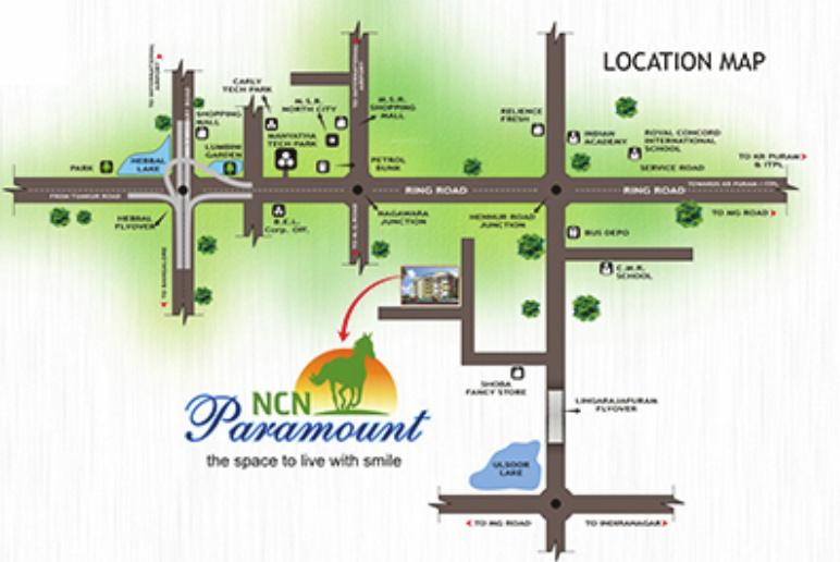 Images for Location Plan of Divya Ncn Paramount