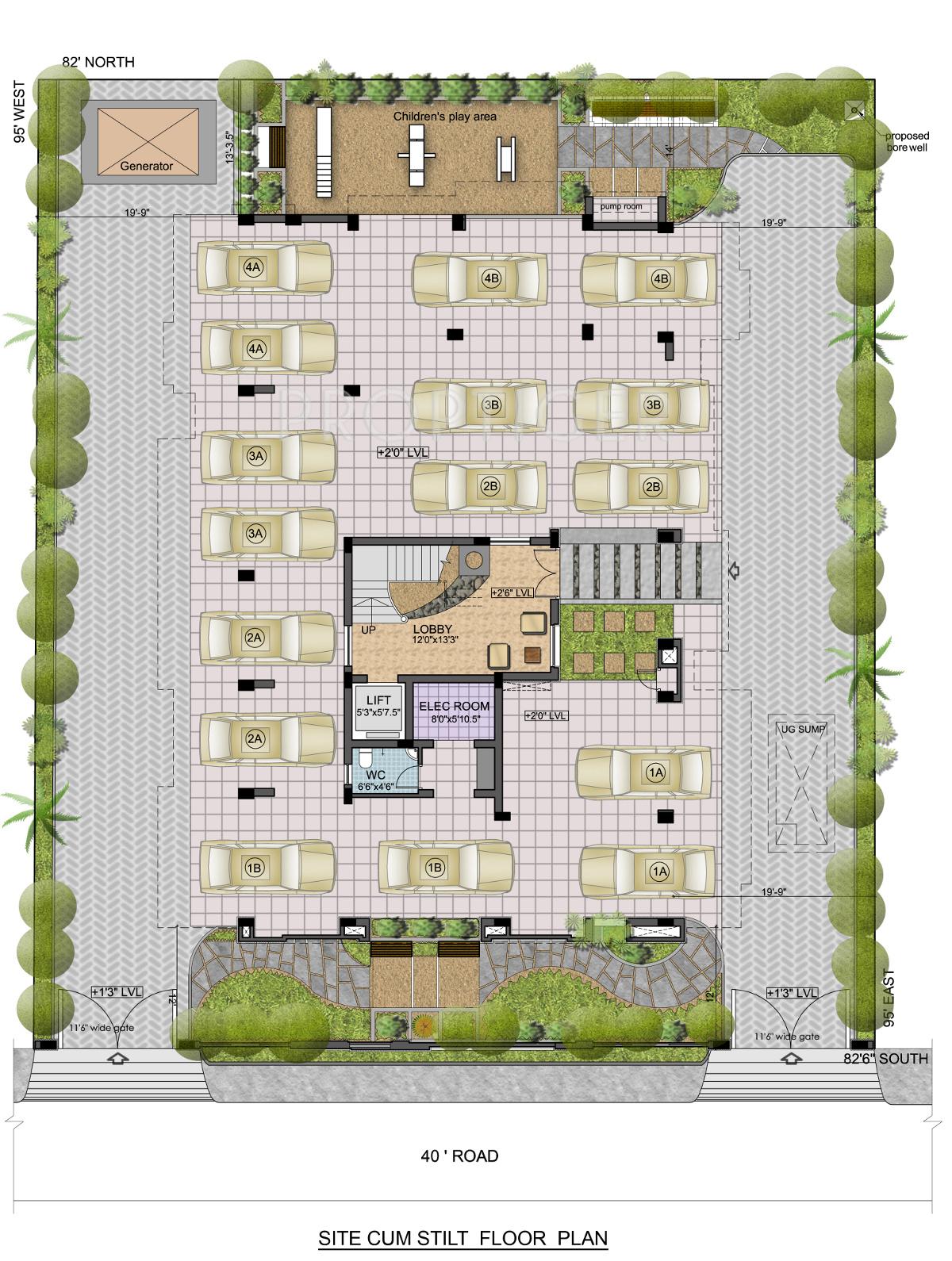 Images for Cluster Plan of LCS City Natraj