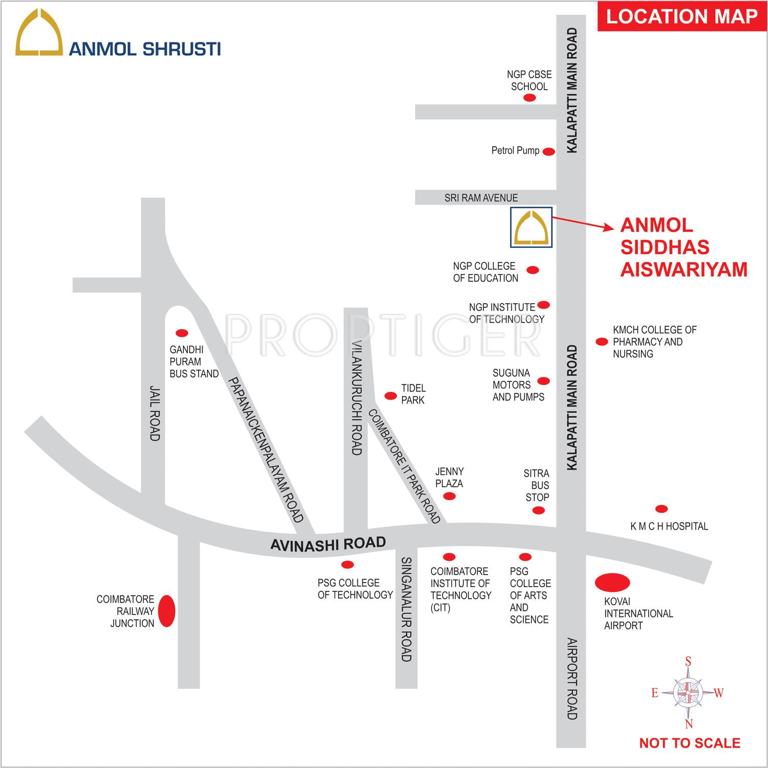 Images for Location Plan of Anmol Siddhas Aiswariyam