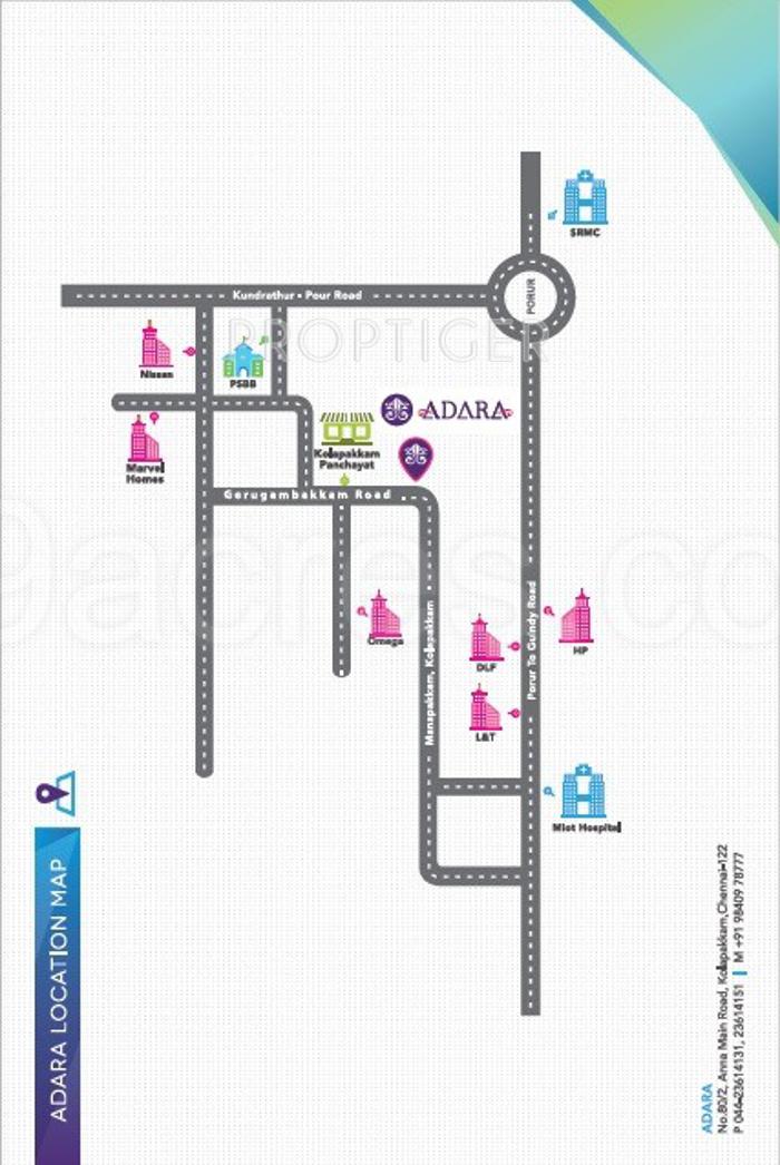 Images for Location Plan of AKM Rigid Developer Adara