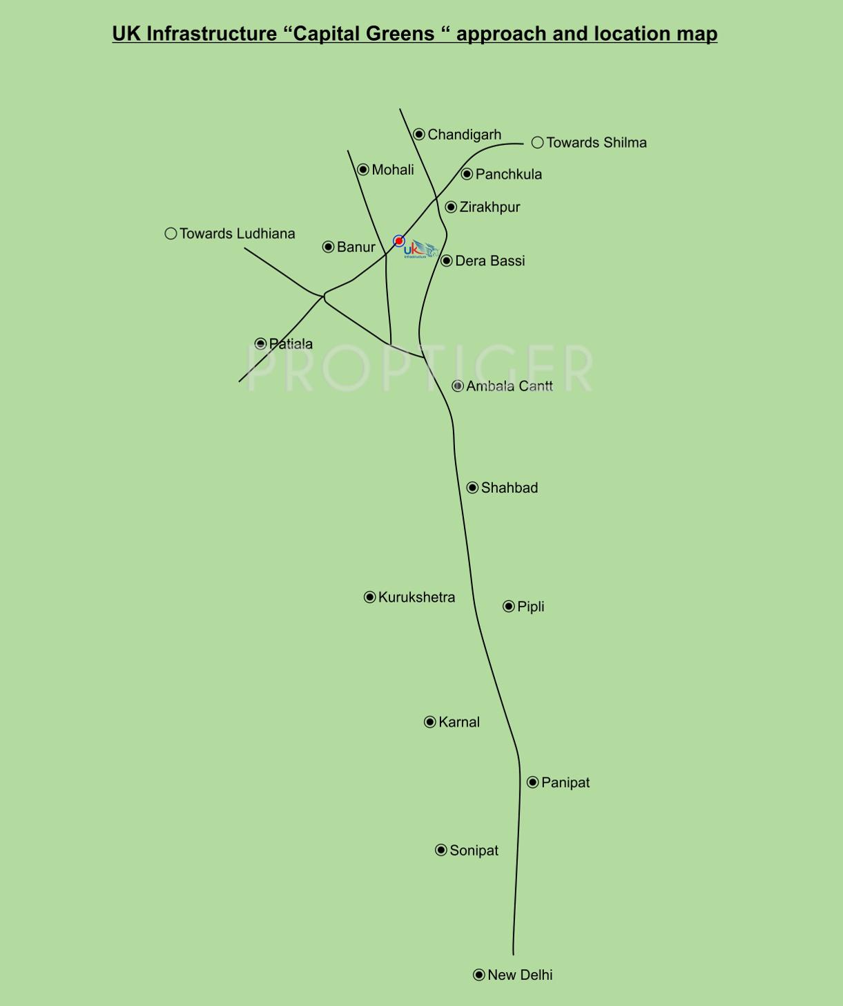 Images for Location Plan of UK Capital Greens