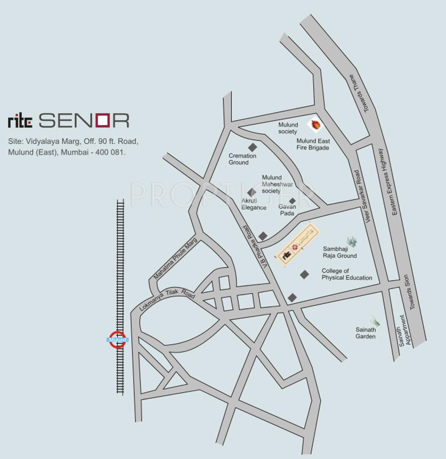Images for Location Plan of Rite Developers Senor
