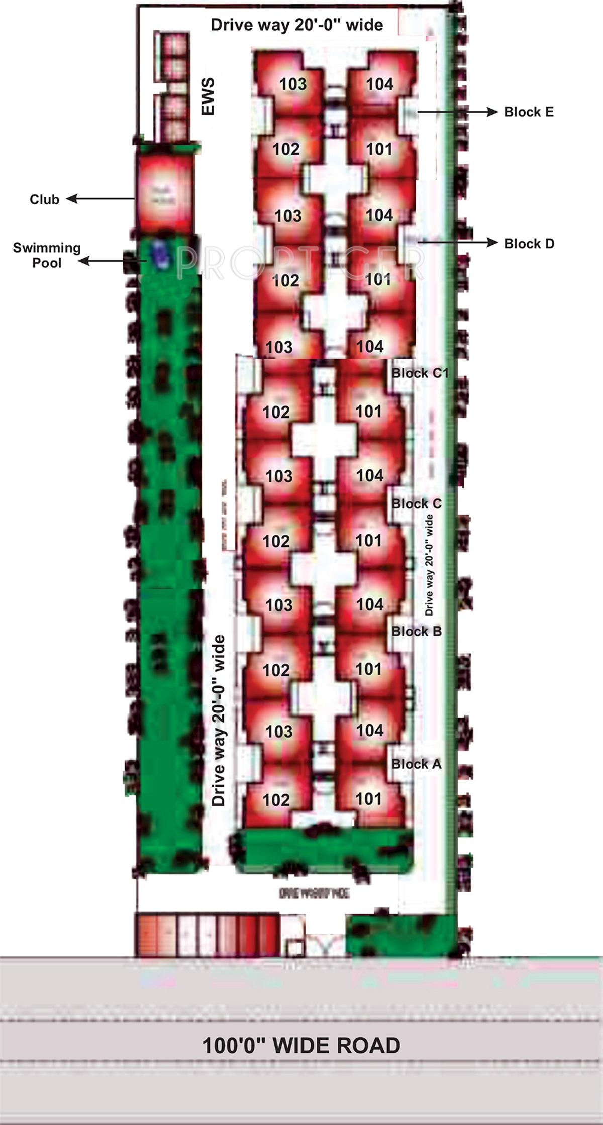 Images for Layout Plan of Royale Balaji Towers