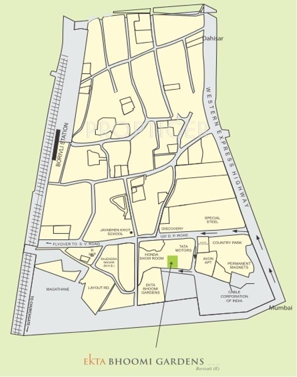 Images for Location Plan of Bhoomi Group Ekta Garden Phase 2