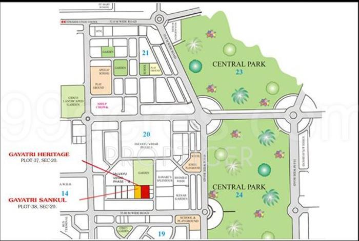 Images for Location Plan of Giriraj Icon