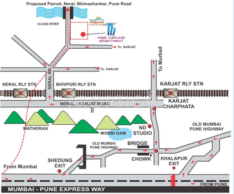 Images for Location Plan of Maa Karuna Apartment