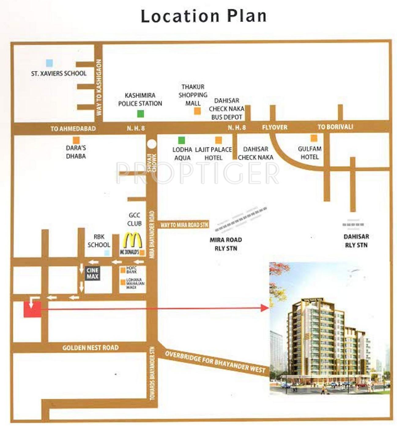 Images for Location Plan of Sahakar Heights