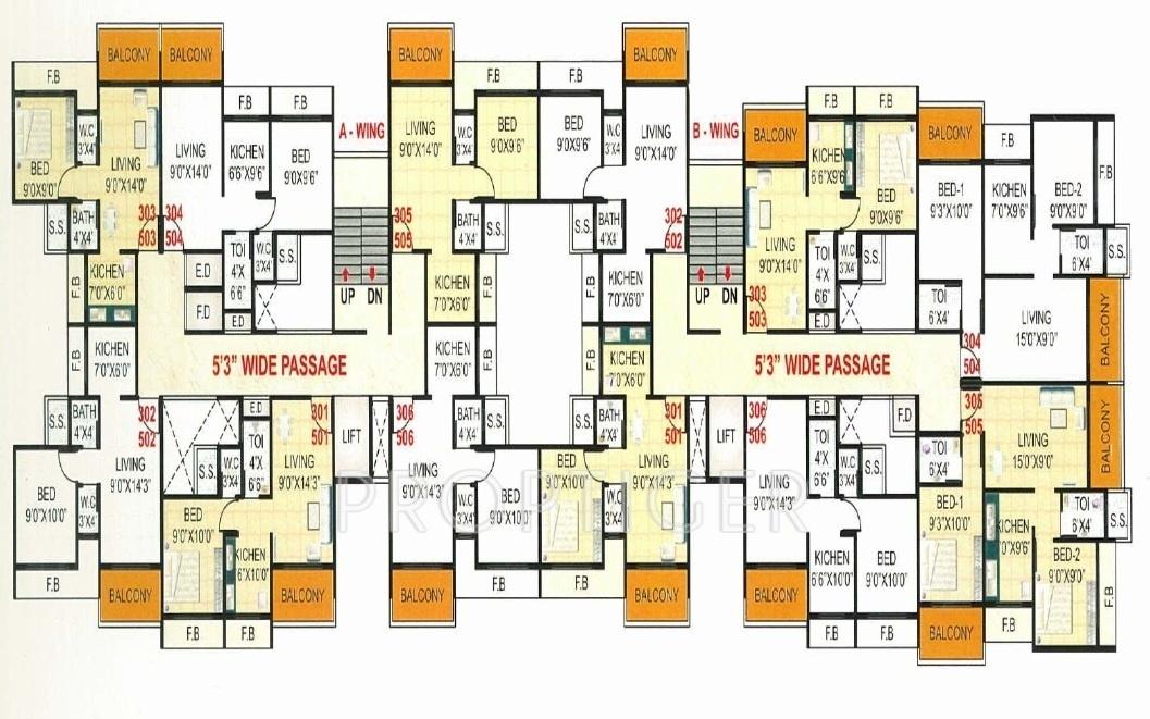 Images for Cluster Plan of Resicom Sai Miracle