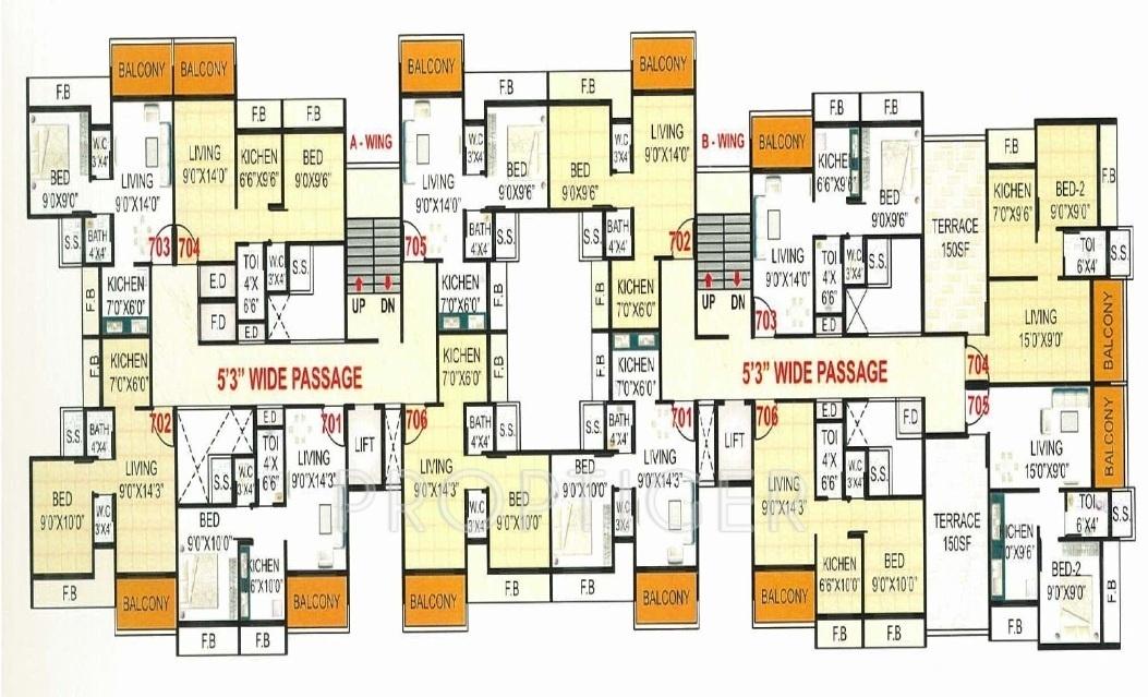 Images for Cluster Plan of Resicom Sai Miracle