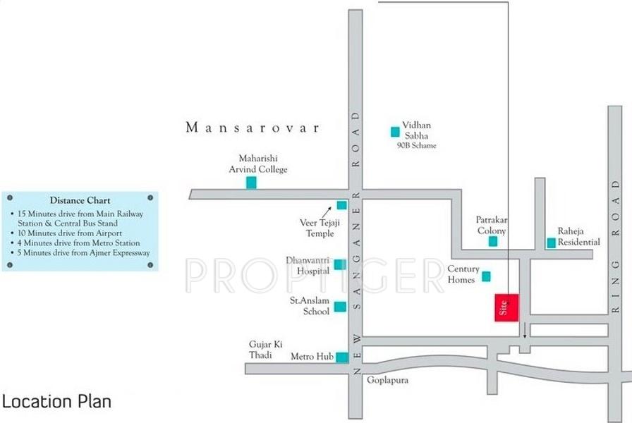 Images for Location Plan of Shubhkamna Ananda Villas