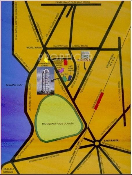 Images for Location Plan of Lokhandwala Infrastructure Zahra