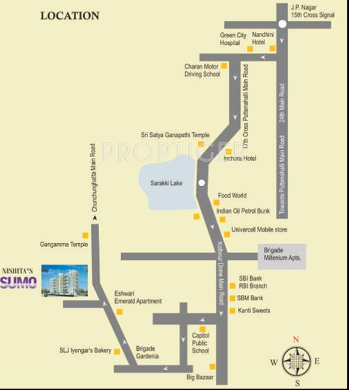 Images for Location Plan of Nishitas Sumo