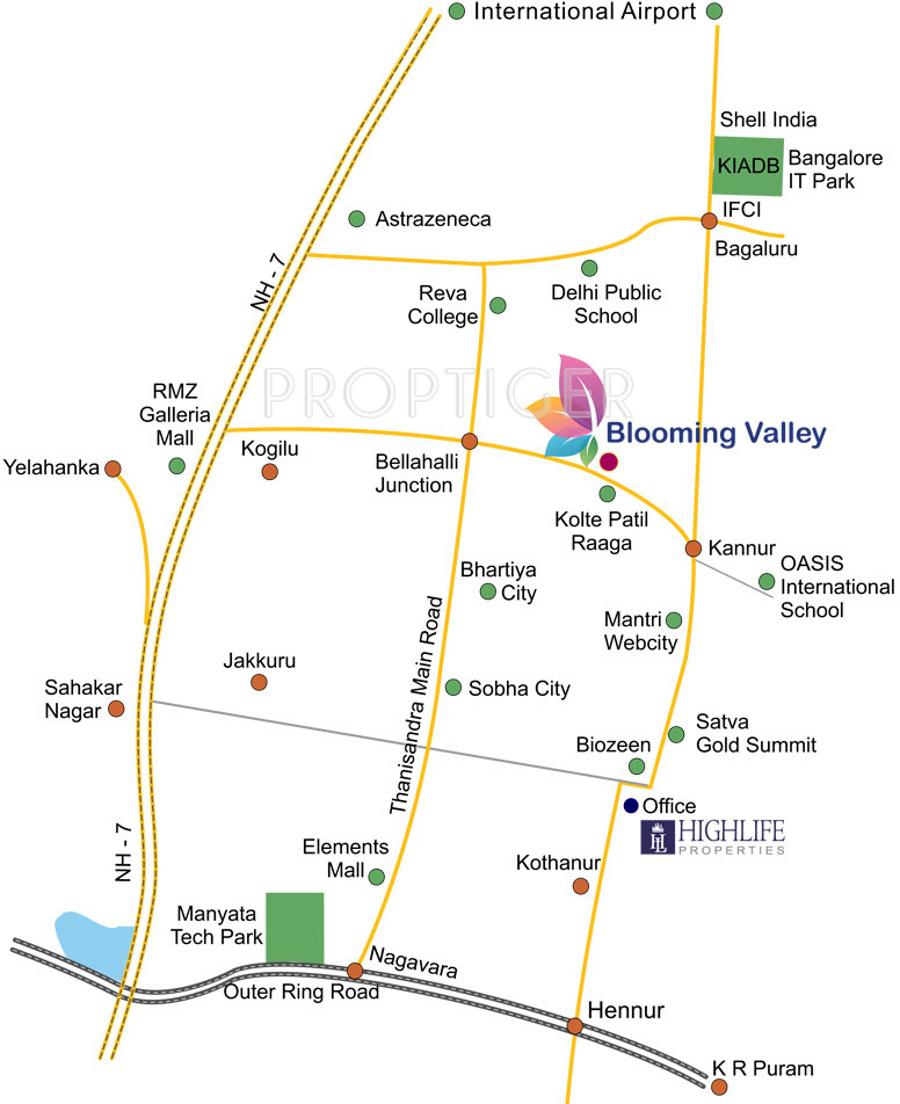 Images for Location Plan of Highlife Blooming Valley