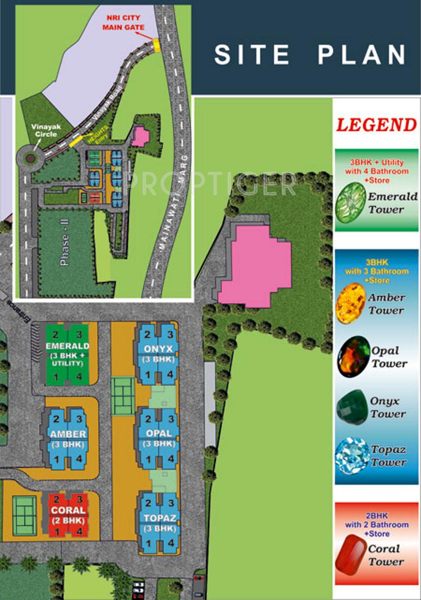 raghunath-group nri-height Site Plan