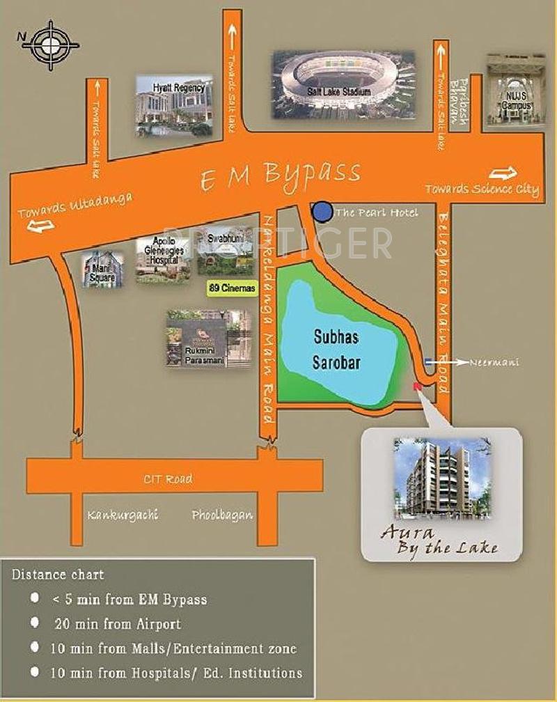 Images for Location Plan of Creative Aura By The Lake