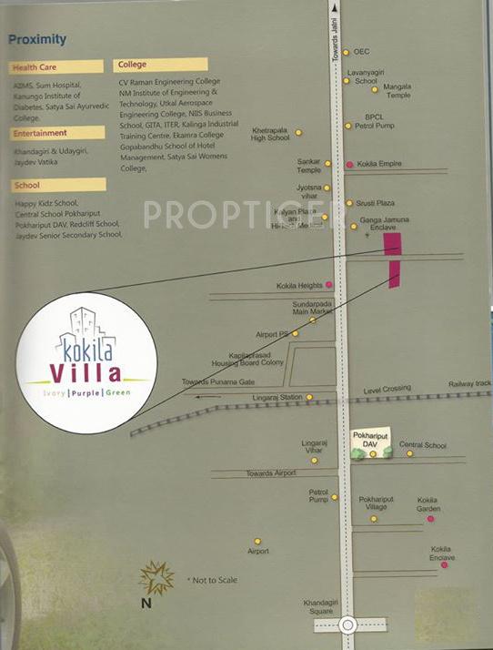 Images for Location Plan of Dream Kokila Villa