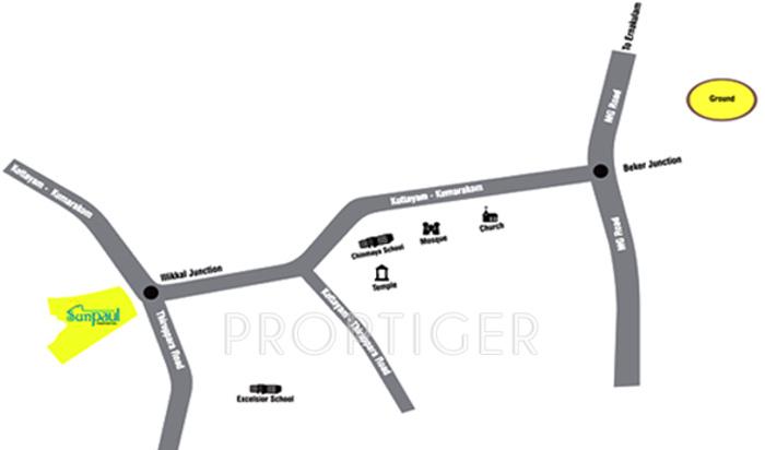 sunpaul-dezira-projects-pvt.ltd metro Location Plan