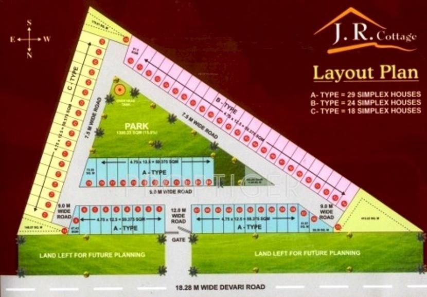  cottage Layout Plan
