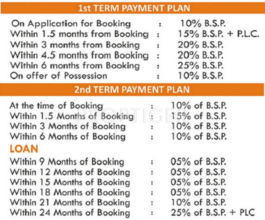 sudarshan-group anmol-dream-valley Payment Plan