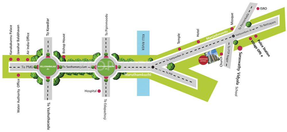 Images for Location Plan of Marutham Odyssey