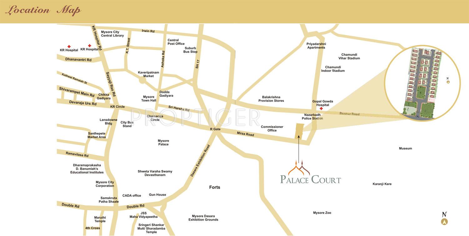 Images for Location Plan of Unitech Palace Court