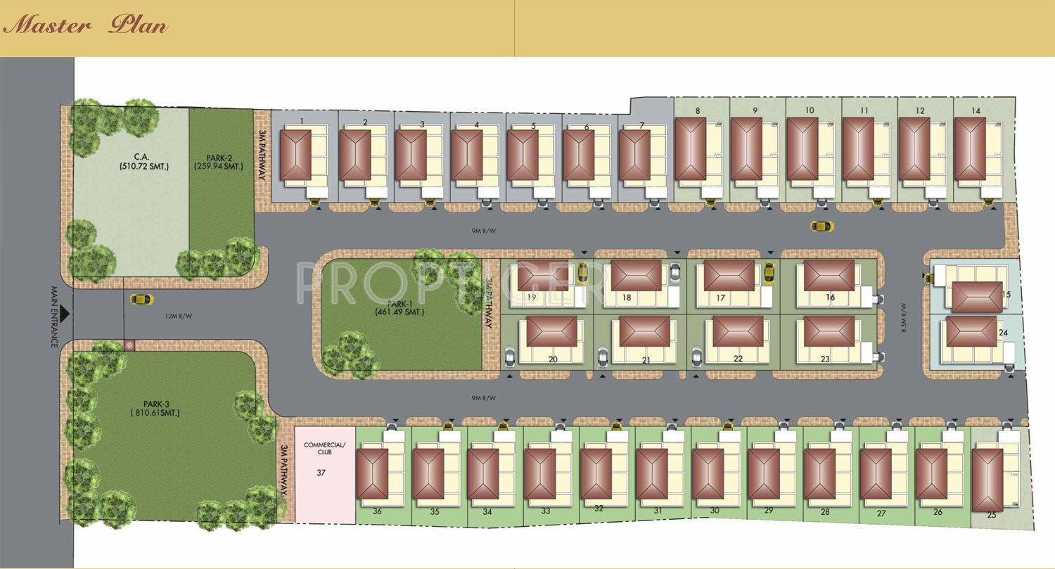 Images for Master Plan of Unitech Palace Court