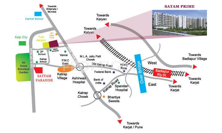Images for Location Plan of Satyam Prime