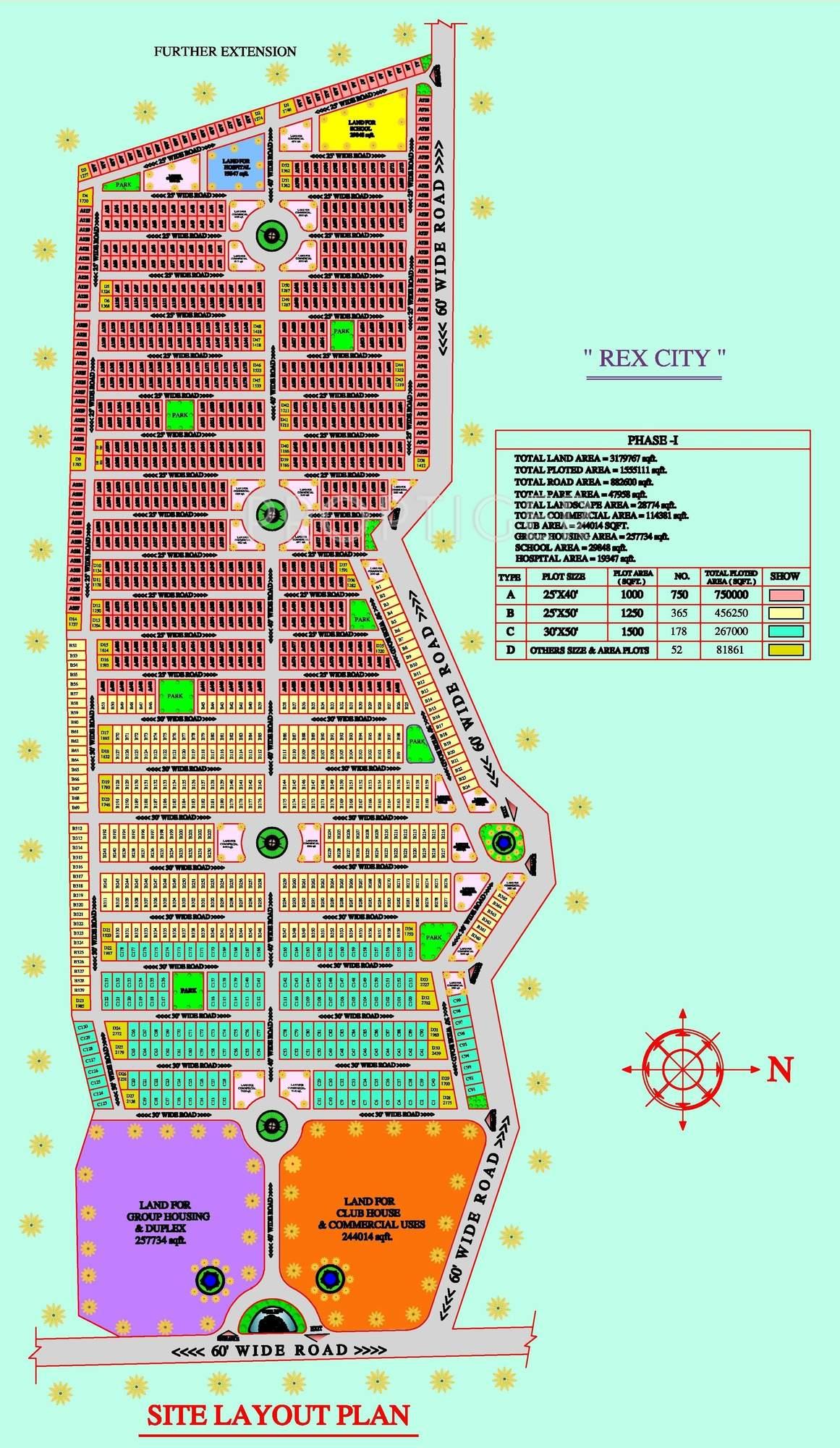 Images for Layout Plan of Rex City Phase 1