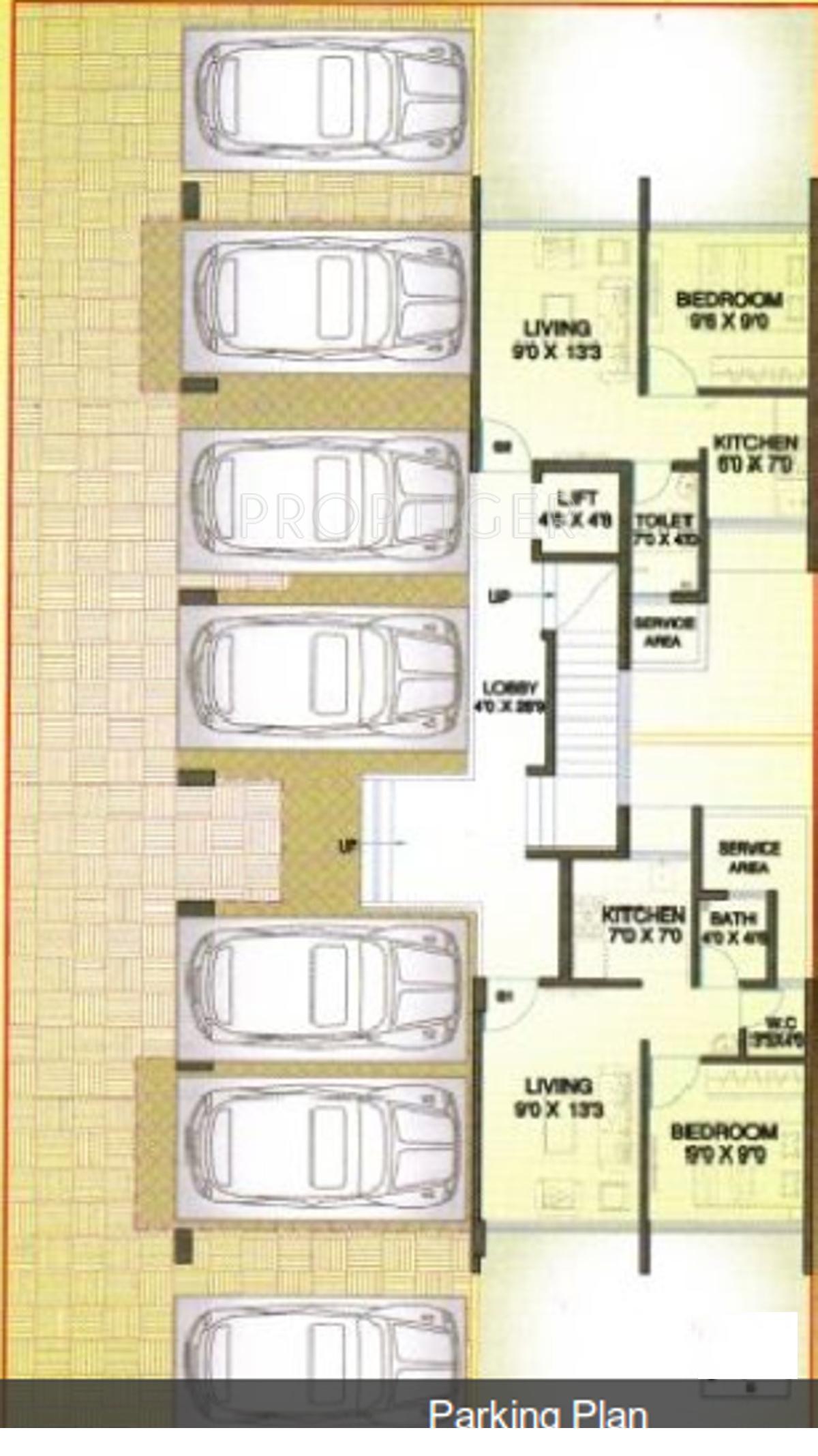  aagam  Aagam Cluster Plan for ground Floor