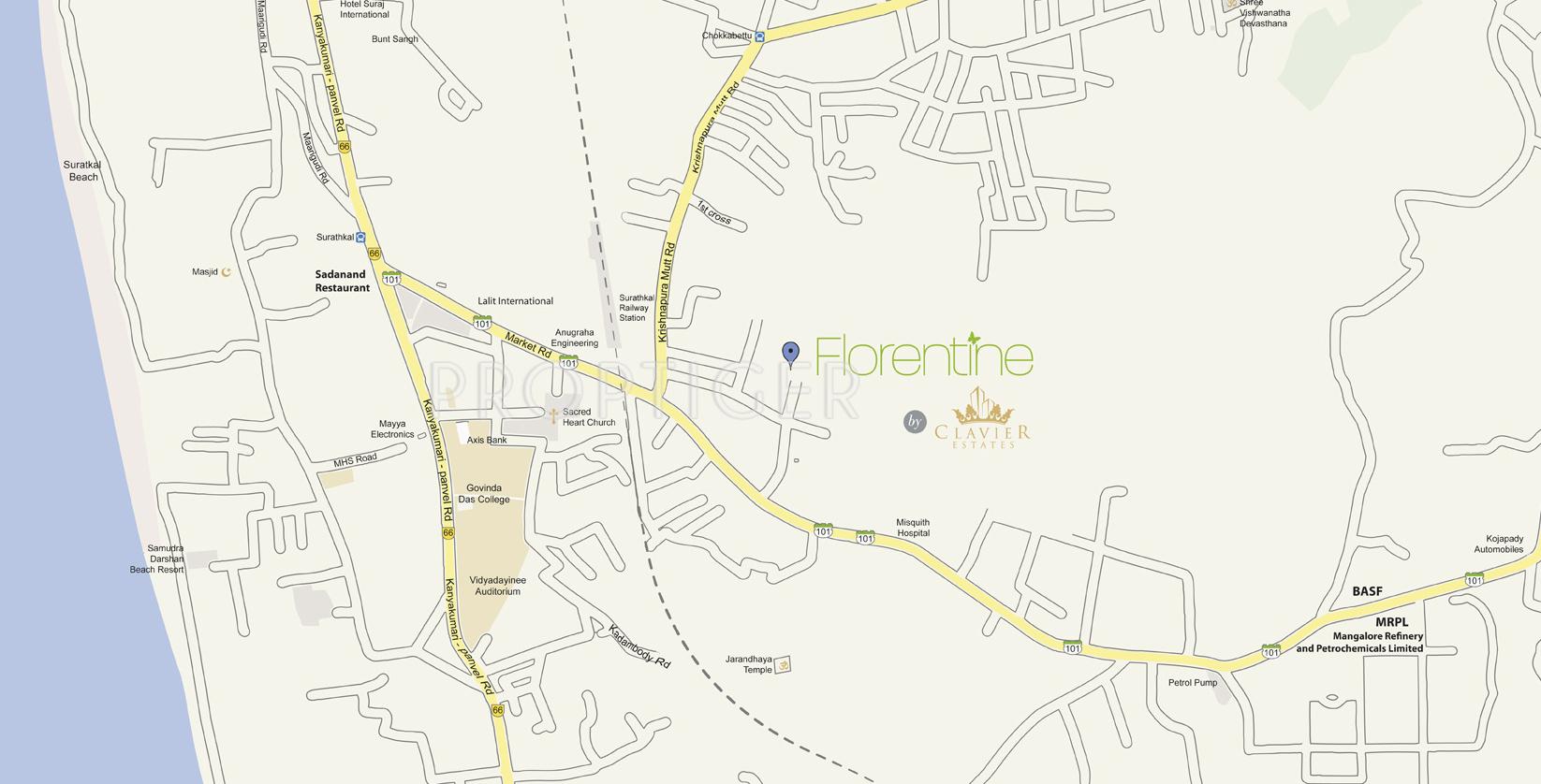 Images for Location Plan of Clavier Florentine