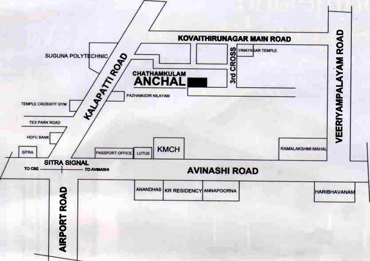 Images for Location Plan of Chathamkulam Anchal