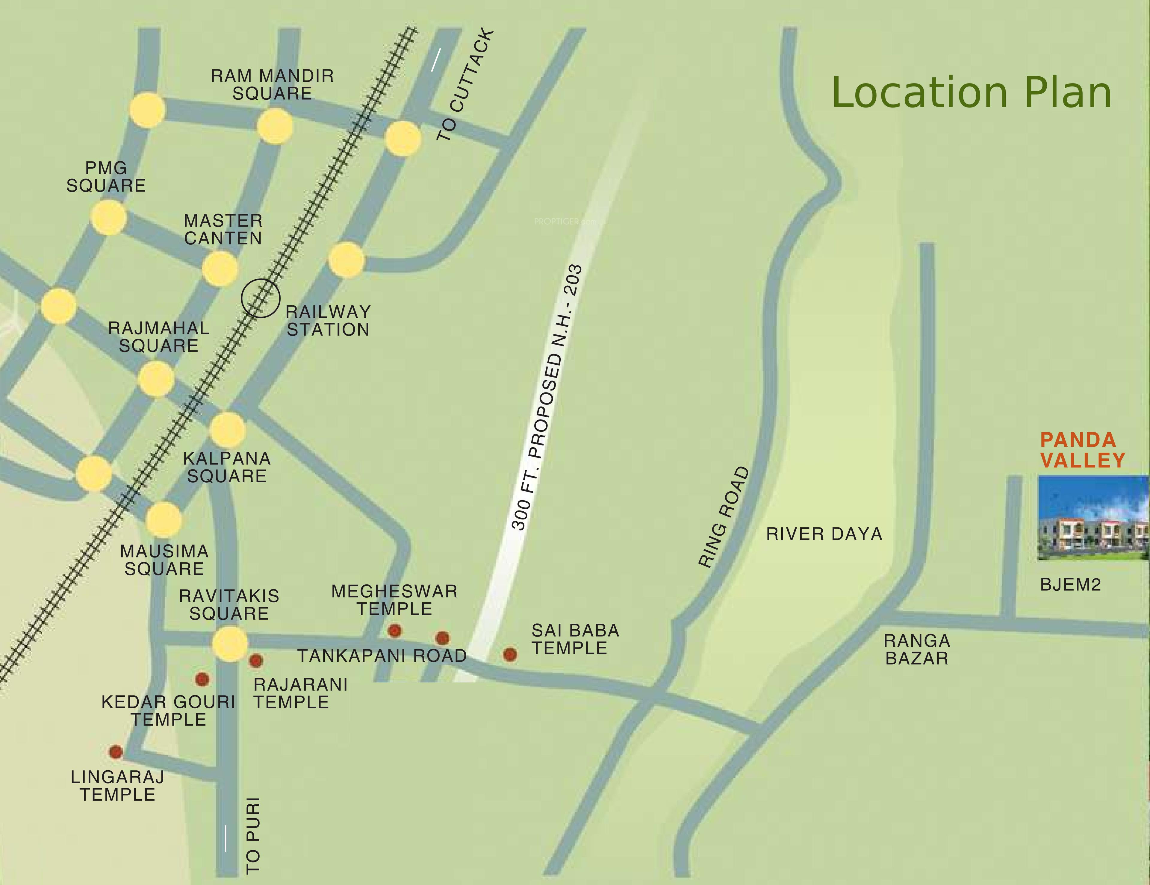 Images for Location Plan of Panda Infratech Valley