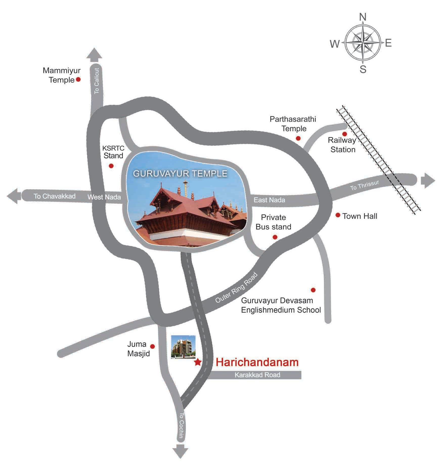 Images for Location Plan of TBPL Harichandanam