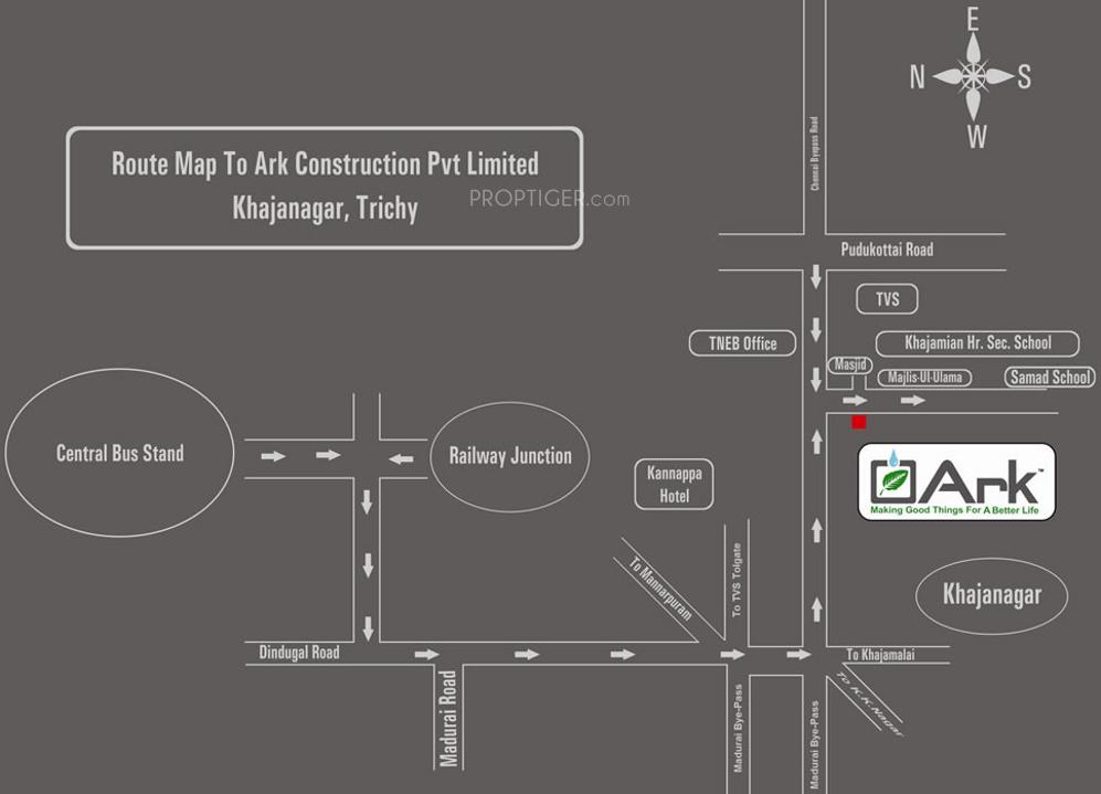 ark-construction cresent-paark Location Plan