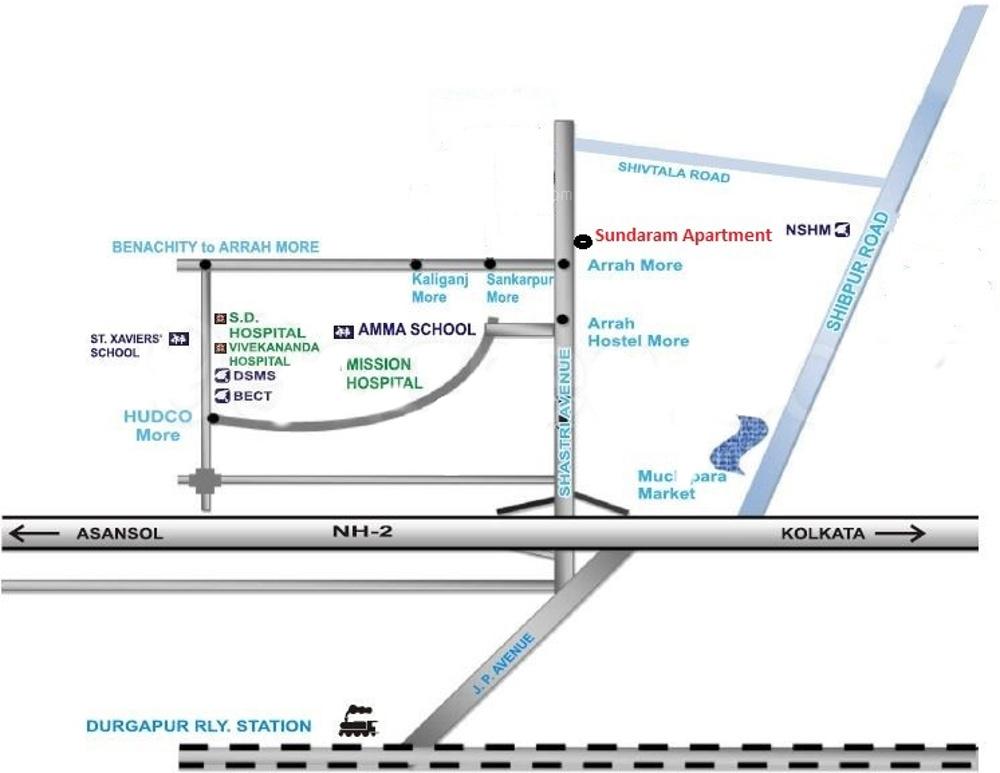 Images for Location Plan of Nabaudyog Real Estate Pvt Ltd Sundaram