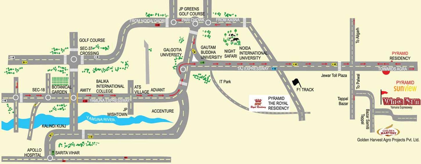 Images for Location Plan of Pyramid Vrinda Farm