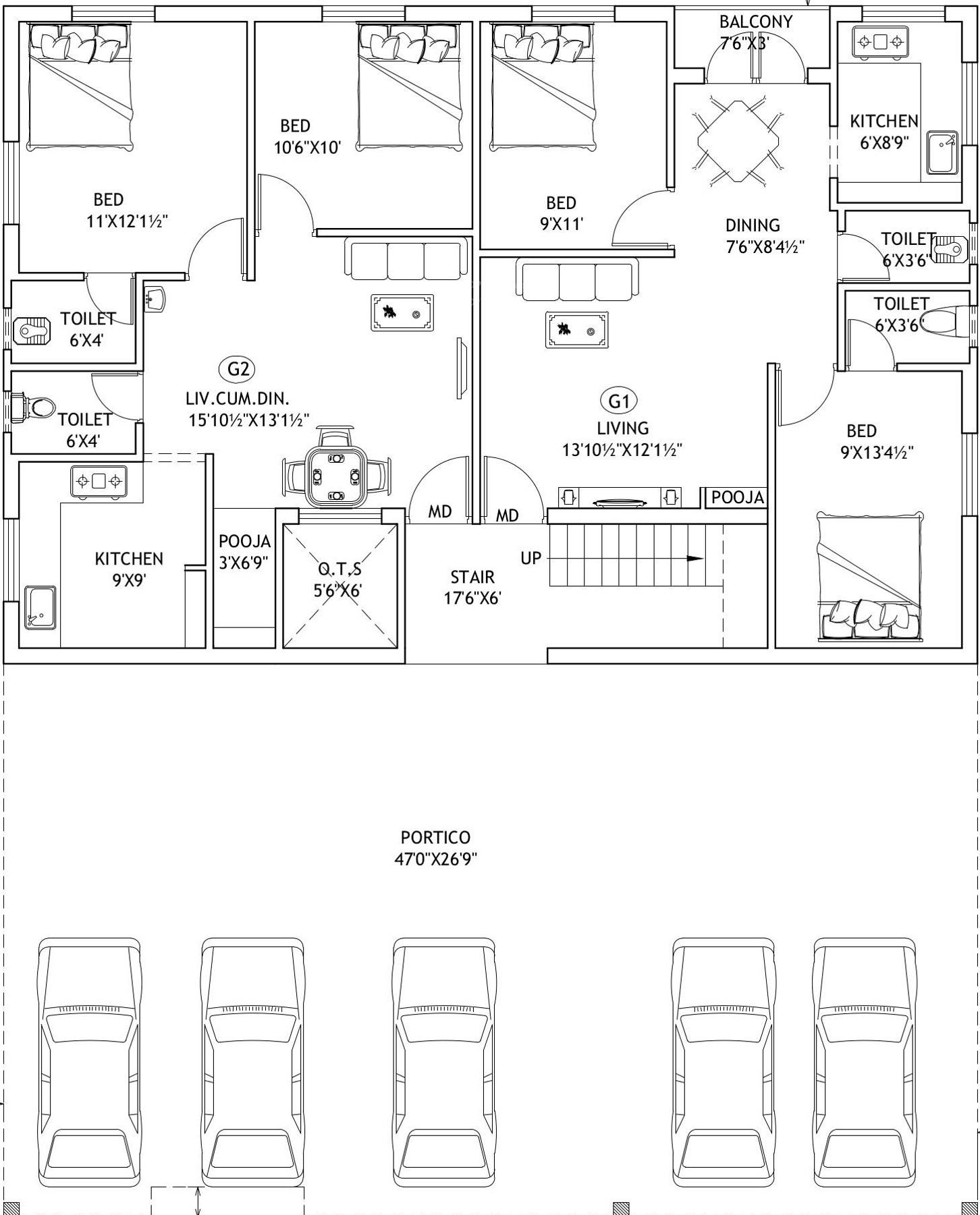 Images for Cluster Plan of KRS Omkara