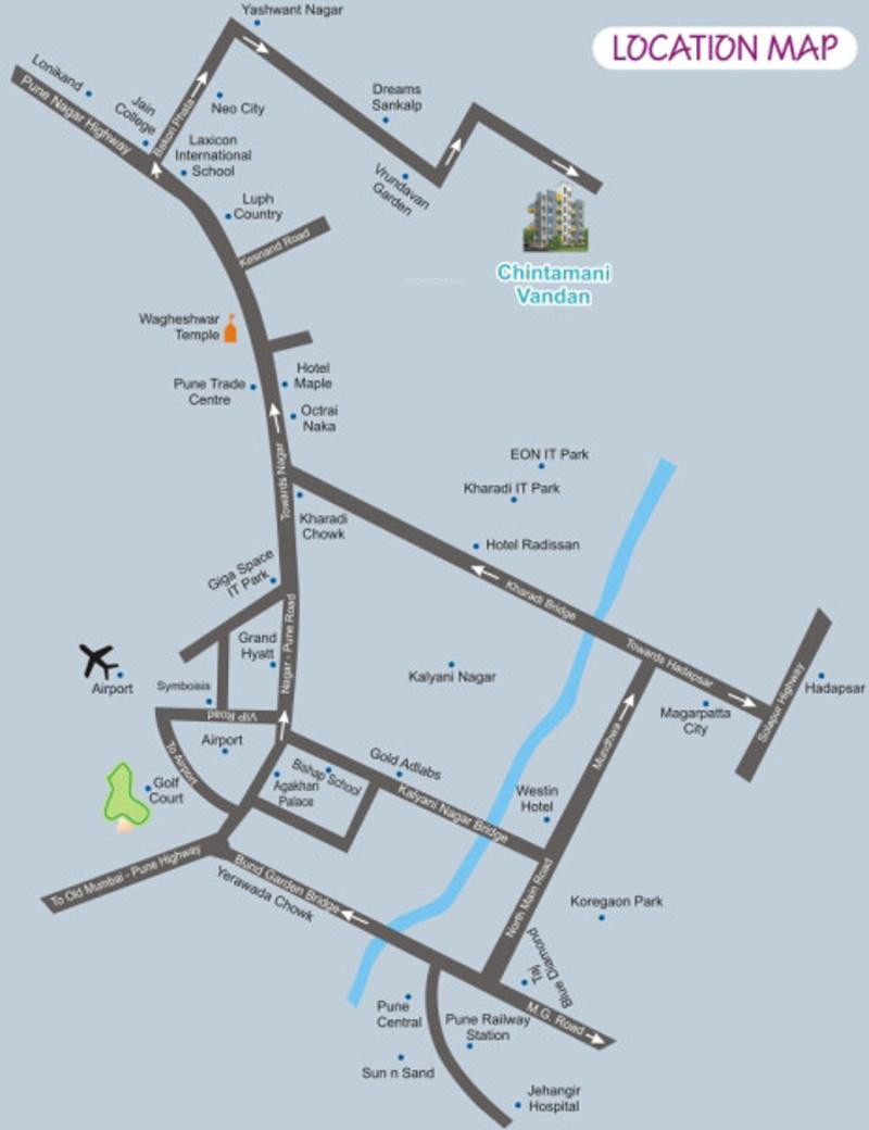 Images for Location Plan of Aahan Chintamani Vandan