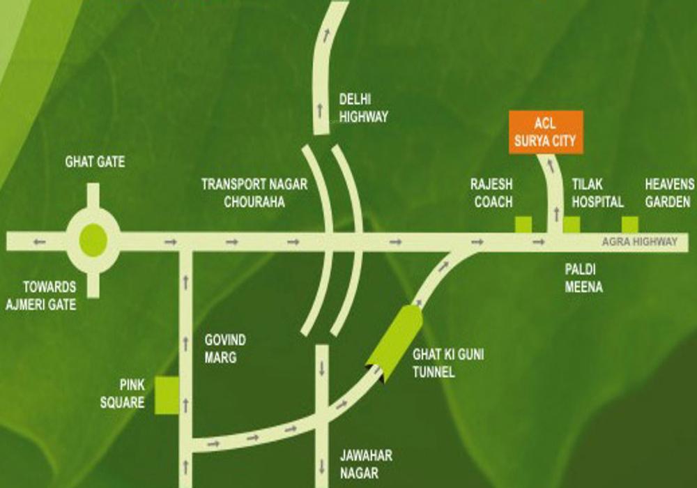 Images for Location Plan of Amit Surya City