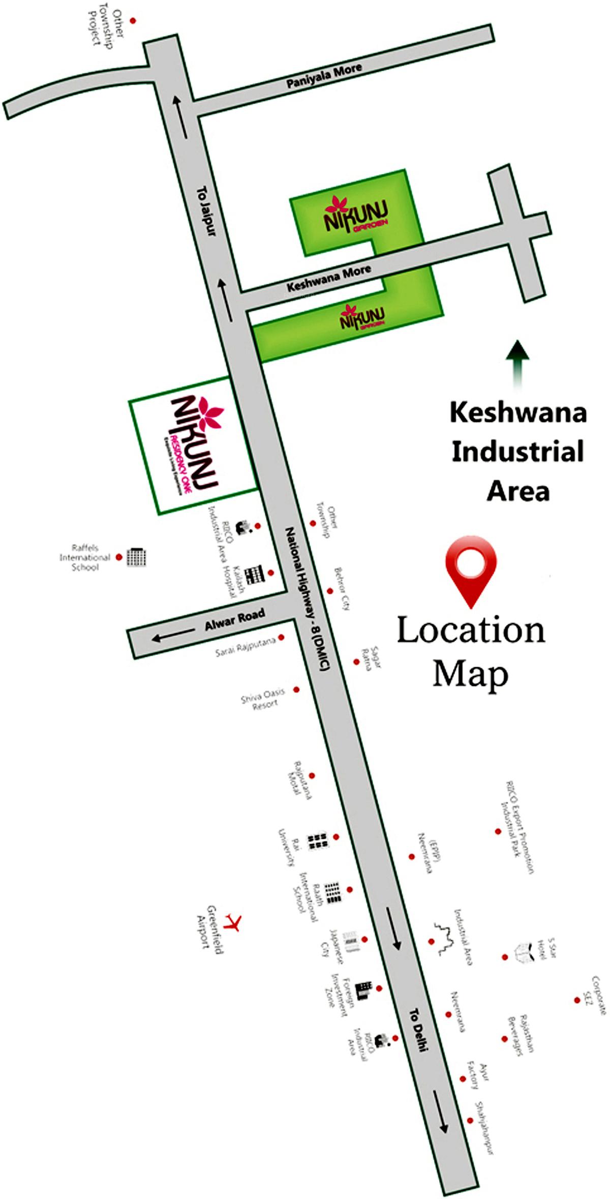 Images for Location Plan of Grand Nikunj Garden Plot